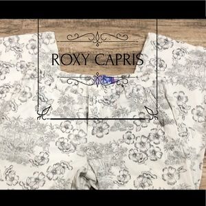 Roxy Capri Pants Hawaiian/Tropical Juniors Size 11